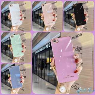 เคส TPU ขอบตรง สำหรับ Oppo A83 A3S A12 A5S F9 A7 Reno8Z A16 A15 A15S A31 แบบนิ่ม TPU กันกระแทก