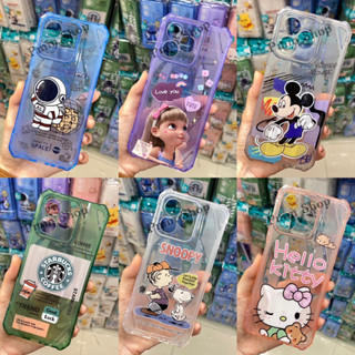 เคสใส การ์ตูนStongกันกระแทกกันมุม สำหรับรุ่น OPPO A15/A15s,A16,A16K,A5s/A12/A7,A54(4G)