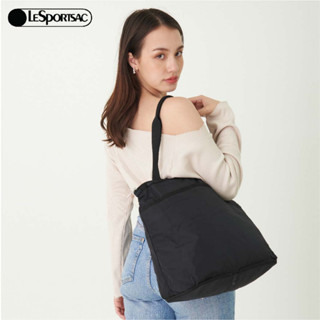 Lesportsac Packable Ns Tote กระเป๋าโทสถือได้สะพายได้ พับเก็บได้ Style 4013