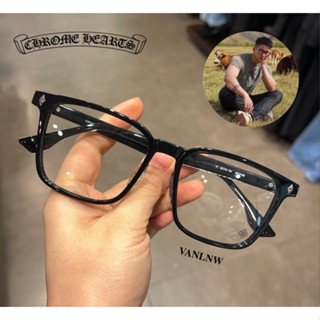 แว่นสายตา Chrome Hearts CH3108 กรอบแว่นสายตา ขนาด 55-18 152 mm. แว่นตา Wayfarer วัสดุอะซิเตต น้ำหนักเบา ใส่ได้ทุกรูปหน้า