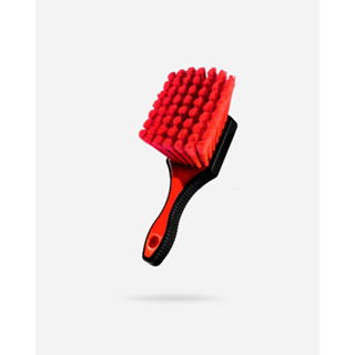 Adams RubBerized Wheel Brush แปรงขนแข็งขนาดใหญ่ สำหรับขัดทำความสะอาดล้อแมกซ์และห้องเครื่องรถยนต์