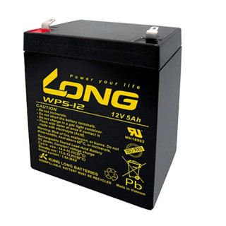 แบตเตอรี่ Long 12V-5Ah แบตสดใหม่ มีประกัน