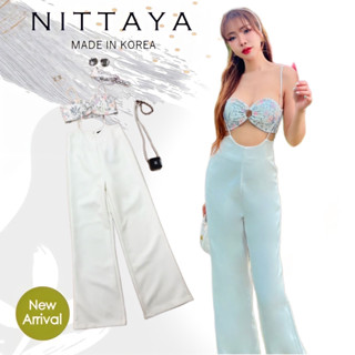 NITTAYA:เซตเกาะอกหลากสี + กางเกง(*รบกวนเช็คสต๊อกก่อนกดสั่งซื้อ)