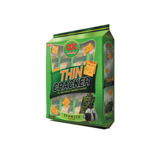 OK (โอเค) Thin Cracker บิ๊กวัน โอเค ทิน แครกเกอร์ รสสาหร่าย …