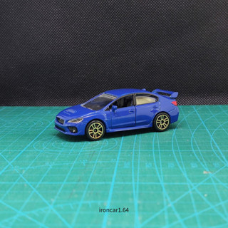 majorette subaru wrx sti สีน้ำเงิน