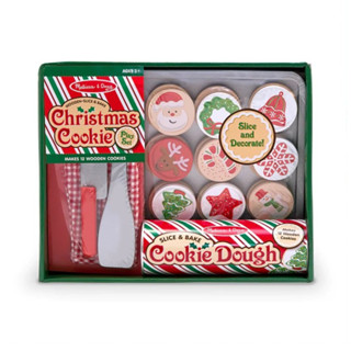 รุ่น 5158 ชุดหลอดคุกกี้ คริสมาสต์ 12 ชิ้น Melissa &amp; Doug Slice and Bake Christmas Cookies