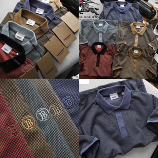 BURBERRY MEN’s POLO 👕 เสื้อโปโลคอปก BURBERRY Basic ผ้า Cotton 💯 | เสื้อคอปกผู้ชาย | เสื้อโปโล 👕 ร้านค้าจัดส่งไว