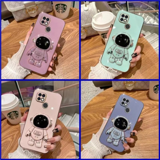 เคส TPU ขอบตรง นักบินอวกาศ สำหรับ Oppo A15 A15S A3S A5 2020 A9 2020 A53 A16 A5S A12 F9 A7 Reno8Z TPU กันกระแทก