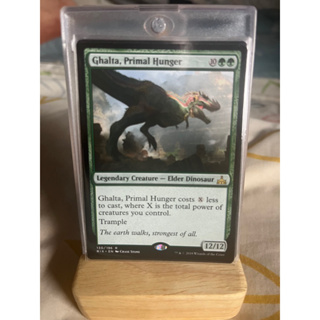 การ์ด MTG Ghalta, Primal Hunger Green Magic the gathering EDH รุ่น RIX สภาพ Nm