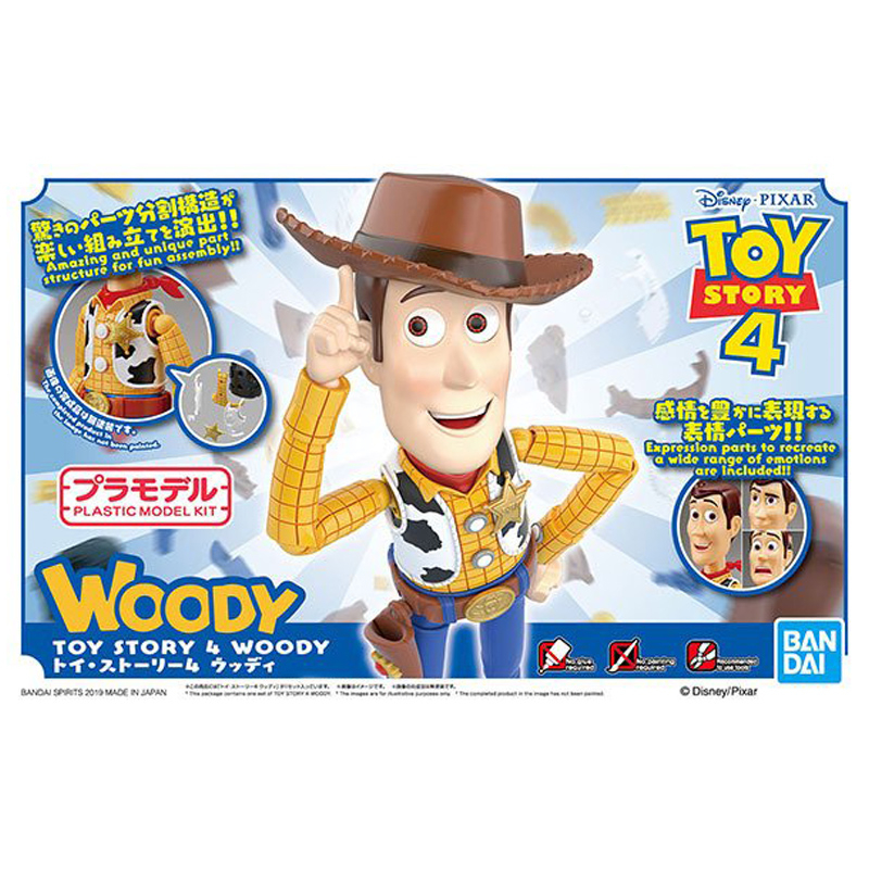 Bandai พลาโม CINEMA-RISE STANDARD WOODY วู้ดดี้ Toy Story ทอยสตอรี่ ของแท้