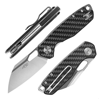 มีดพับ มีดพก Folding pocket knife Ganzo FH924 ของแท้ ใบ 2" D2, Liner lock, G10/Carbon fiber เบาทน มีดแคมป์ EDC