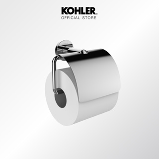 KOHLER Kumin covered TP holder ที่ใส่กระดาษชำระ กระดาษทิชชู ในห้องน้ำ แบบมีฝาปิด รุ่นคูมิน K-97901T-CP