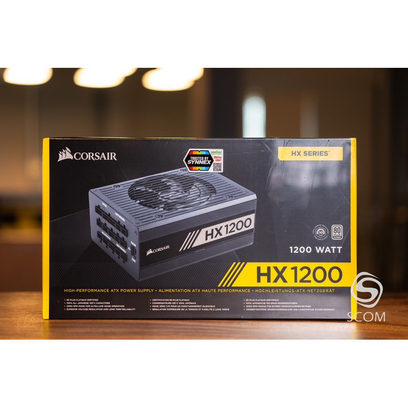 Corsair HX1200 แหล่งจ่ายไฟ ATX 1200W 80 Plus Platinum