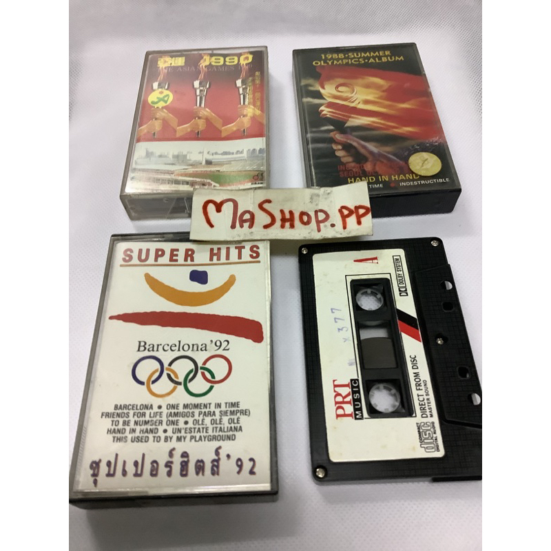25เทปเพลงสากล เพลงโอลิมปิก,Olympics Barcelona 1992,one moment in time friends,Olympics summer 1988,A