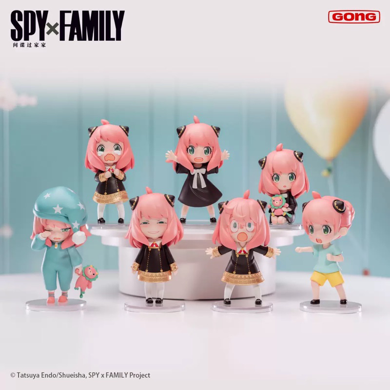【pre-order / ยก BOX】 POPMART SPY x Family กล่องสุ่ม ฟิกเกอร์อาเนีย Anya's daily lifes