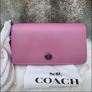 Coach งาน shop  Dinky รุ่นแม่อั้ม สีชมพู