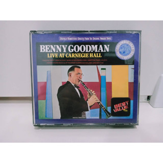 2 CD MUSIC ซีดีเพลงสากลG2K 40244 BENNY GOODMAN-LIVE AT CARNEGIE HALL   (A15E19)