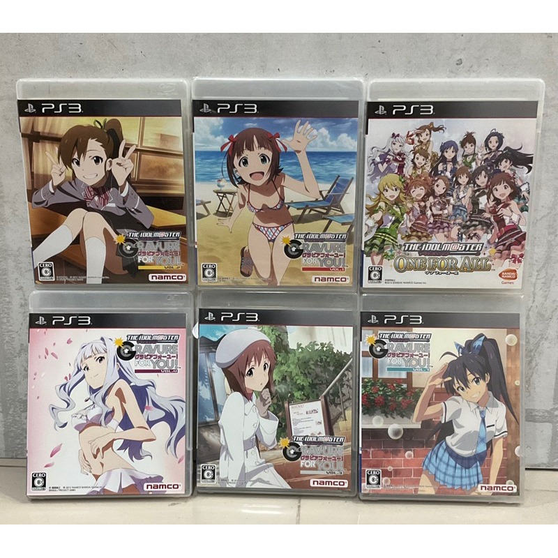 แผ่นแท้ [PS3] รวมทุกภาค The iDOLM@STER - Gravure for You! (Japan) Cinderella Girls G4U Imas The Idol