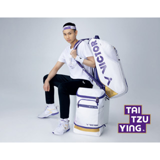 VICTOR BR9213TTY // BR3025TTY  TAI TZU YING ( WHITE/PURPLE ) (BR9213TTY-AJ , BR3025TTY-AJ )