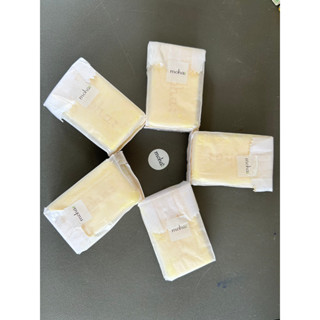 Moha สบู่ 8 เซียน Moha Soap สบู่ Moha สบู่โมฮา ขนาด 100 กรัม ไม่มีกล่อง กลิ่น สมุนไพรจากใบสะเดา ก้อนสีเหลือง