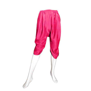 C&amp;D LIGHT COTTON PEDAL PUSHER PANTS กางเกงโจงกระเบน เนื้อผ้าคอตตอน สีชมพู (CQ59PI)