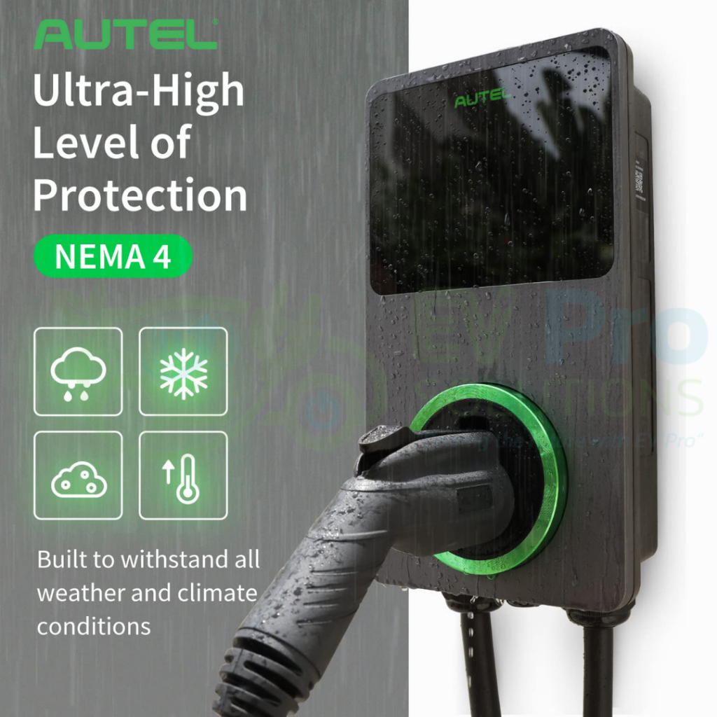 Autel-Maxi Charger (AC WALLBOX 7.4 kW) สีเทาเข้ม