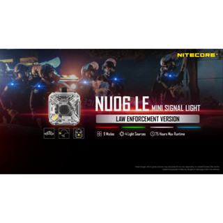 ไฟสัญญาณ NITECORE NU06 LE ประกัน 6 เดือน