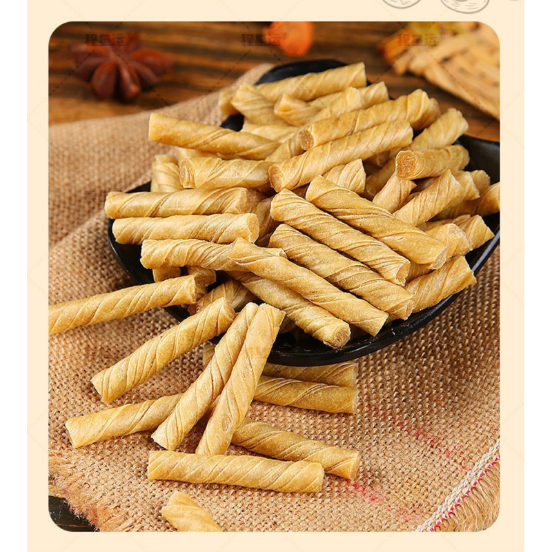 พร้อมส่ง ฟองเต้าหู้เกลียว ทานกับหม่าล่าหม้อไฟ อร่อยมาก