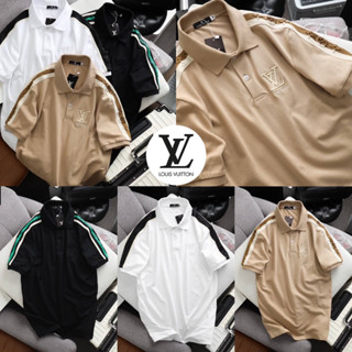 เสื้อโปโลคอปก Louis Vuitton Basic ผ้า Cotton 💯 | เสื้อคอปกผู้ชาย | เสื้อโปโล 👕 ร้านค้าจัดส่งไว