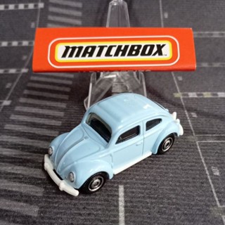 62 Volkswagen Beetle Matchbox  โมเดลรถ ขนาดเล็ก ของเล่นสะสม รถของเล่น 1:64 งานแท้ สภาพดี