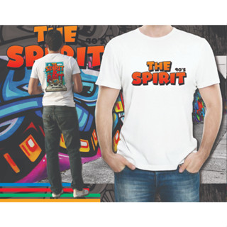 เสื้อผ้ายืด ลาย THE SPIRIT 90s แฟขั่น ผ้านิ่ม ใส่สบาย