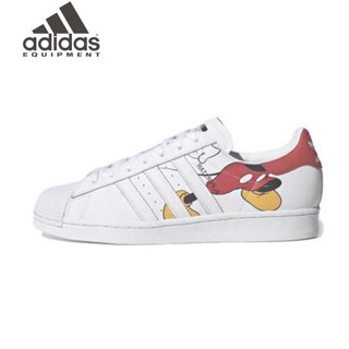 Adidas Superstar Mickey Disney Mickey Mouse Shell รองเท้าผ้าใบ ลายมิกกี้เมาส์