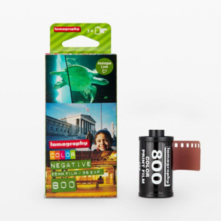 ฟิล์มสี 1ม้วน Lomography CN 800 35mm 36exp Color Negative 800 ราคาต่อม้วน ฟิล์ม lomo 135