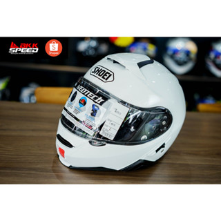 Shoei Neotec2 White หมวกกันน็อค ยกคาง จากญี่ปุ่น (หมวกศูนย์แท้)