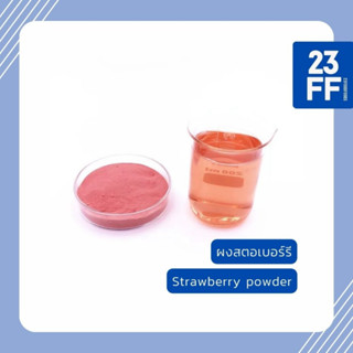 Strawberry powder สตอเบอร์รี สตรอวเบอร์รี แบบผง ผลไม้ต้านอนุมูลอิสระ