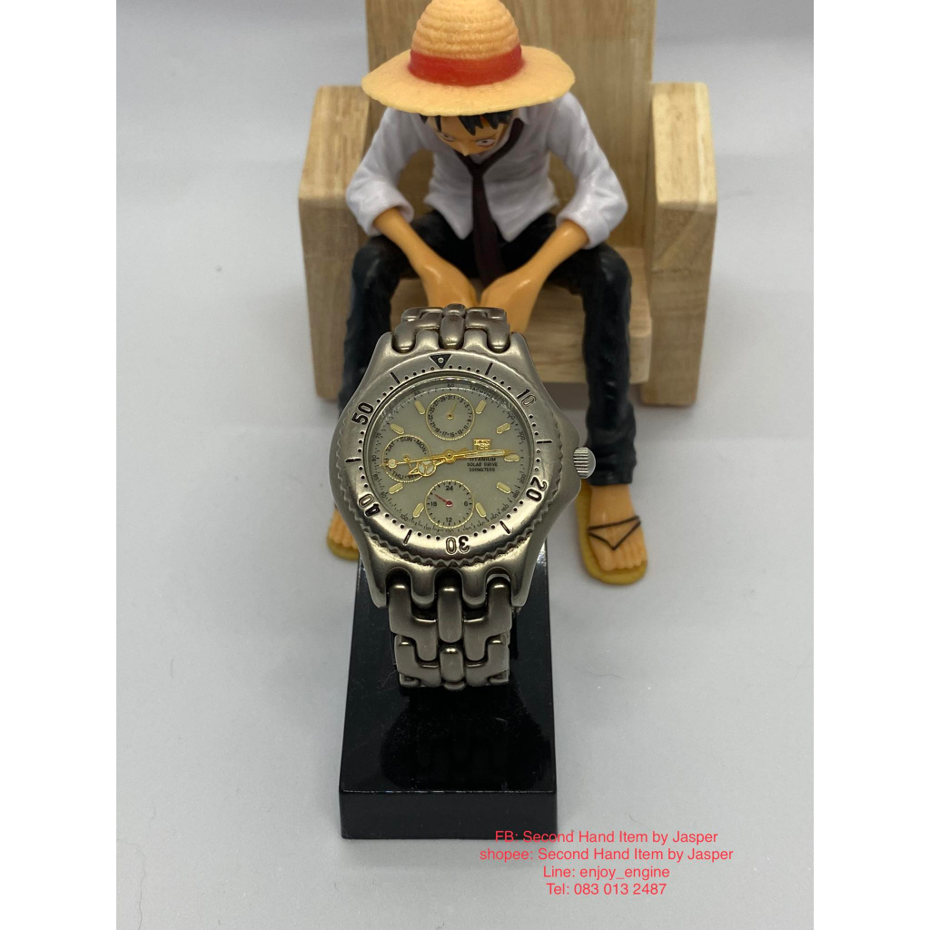 นาฬิกา Elgin Titanium Watch แท้ (Used)