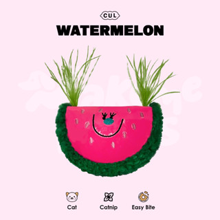 Watermelon Cat Toy ของเล่นแมวรูปแตงโม ของเล่นน้องแมว มีแคทนิป