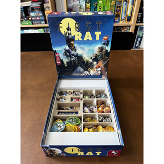 [Plastic] First Rat Board Game: Organizer - ชุดกล่องจัดเก็บอุปกรณ์สำหรับเกมเฟิร์สแรท (Sleeved cards)