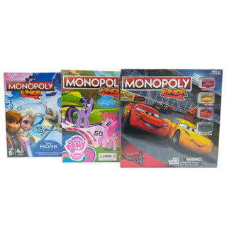 เกมส์เศรษฐีเด็กน้อย monopoly junior บอร์ดเกมส์เด็ก ของเล่นเสริมพัฒนาการ