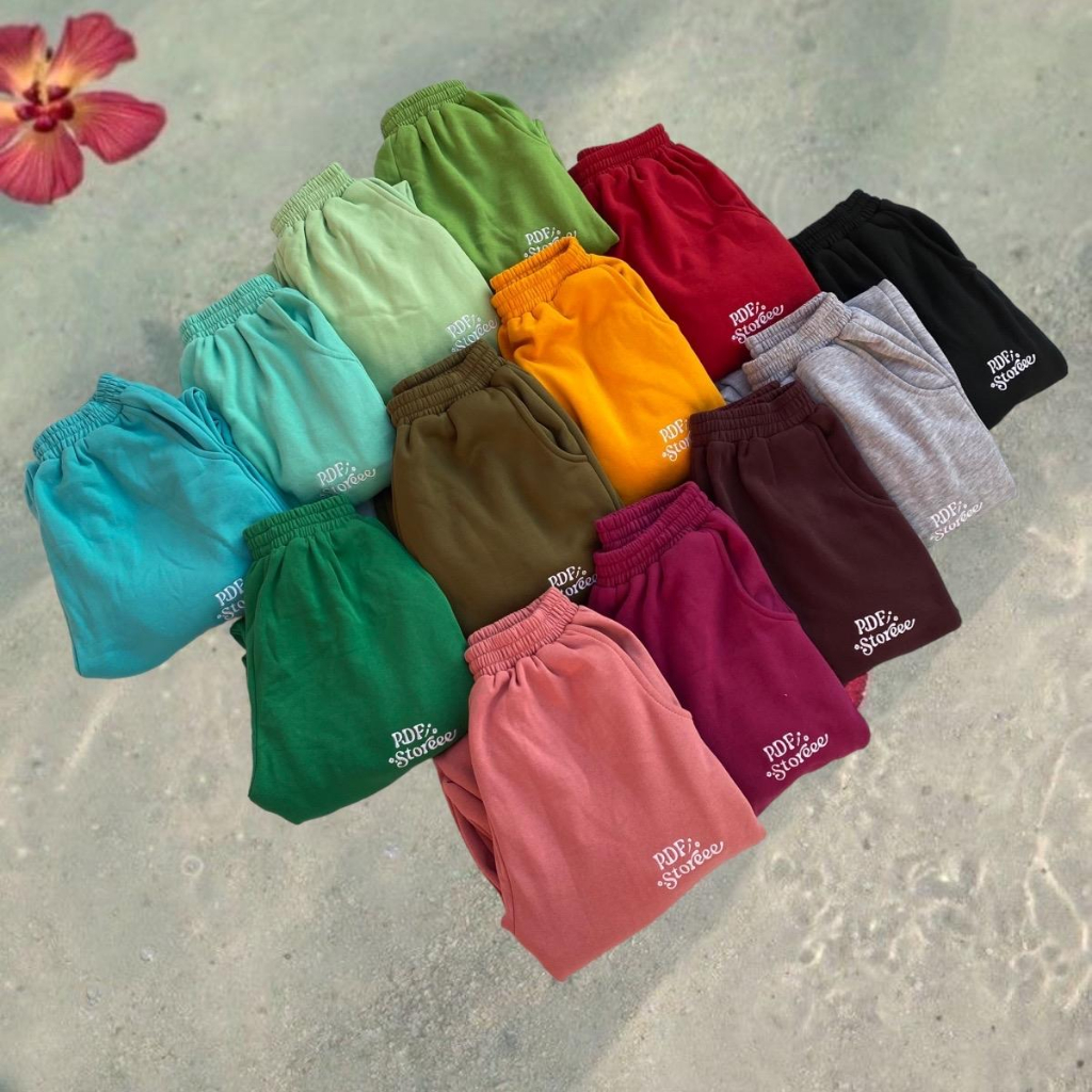 PDF sweatpants - กางเกงวอร์มขาจั้ม