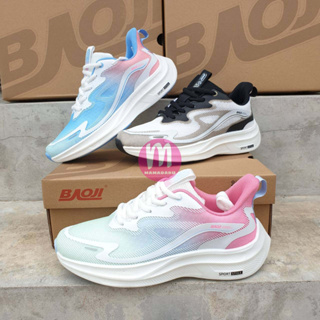 BAOJI BJW 947 รองเท้าผ้าใบเบาจิ เบาจิ รองเท้ากีฬา ใส่วิ่ง ใส…