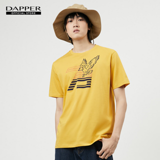 DAPPER เสื้อยืด 79 Eagle Print สีเหลือง (KR Y1/655RS)