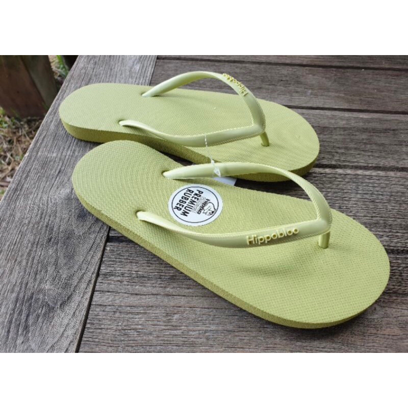 แตะ Hippo Bloo ยางพาราแท้