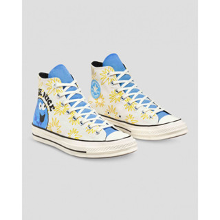 รองเท้า CONVERSE CHUCK 70 BE NICE FLORAL HI - EGRET/UNIVERSITY BLUE/AMARILLO