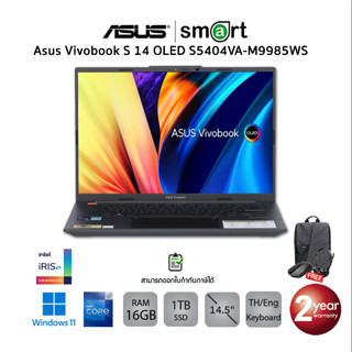 Asus Vivobook S 14 OLED S5404VA-M9985WS i9-13900H/16GB/1TB/14.5"/Win11(Black)