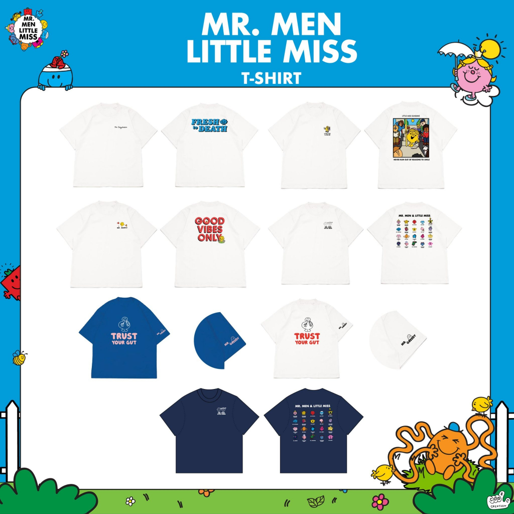 Mr.Men Little Miss T-SHIRT OVERSIZE