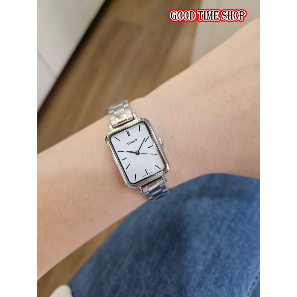 Casio แท้ นาฬิกาข้อมือผู้หญิง รุ่น LTP-V009D-1EUDF,-2EUDF,-V009G-7EUDF (สินค้าใหม่ ของแท้ มีใบรับประกัน)