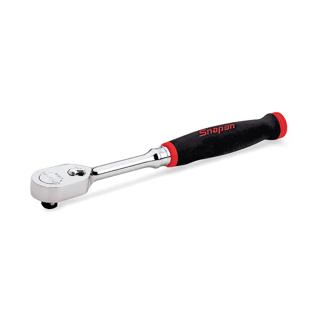 Snap-on ด้ามฟรี สีแดง 3/8" Drive Dual 80® Technology Soft Grip Standard Handle Ratchet (Red) FH80