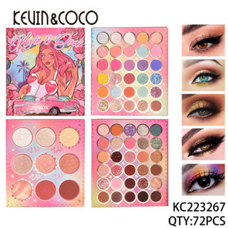 KEVIN &amp; COCO 69 Color Eyeshadow Palette KC223267