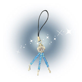 พวงกุญแจลูกปัดแมงกะพรุน | jellyfish  keychain